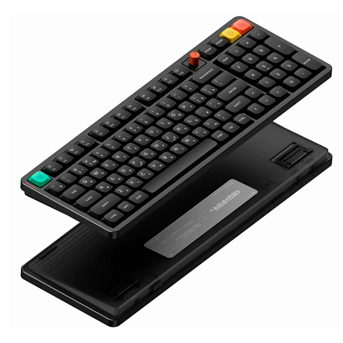 Клавиатура NuPhy Air100v3 Hot Swap Red Nano Switch Nebula Dark - рис.2