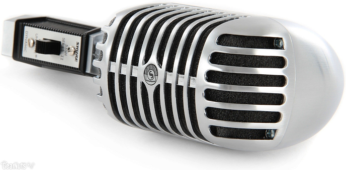 Микрофон вокальный SHURE 55SH SERIESII динамический кардиоидный вокальный микрофон с выключателем (SN 3DG14274656)_Уценка - рис.4