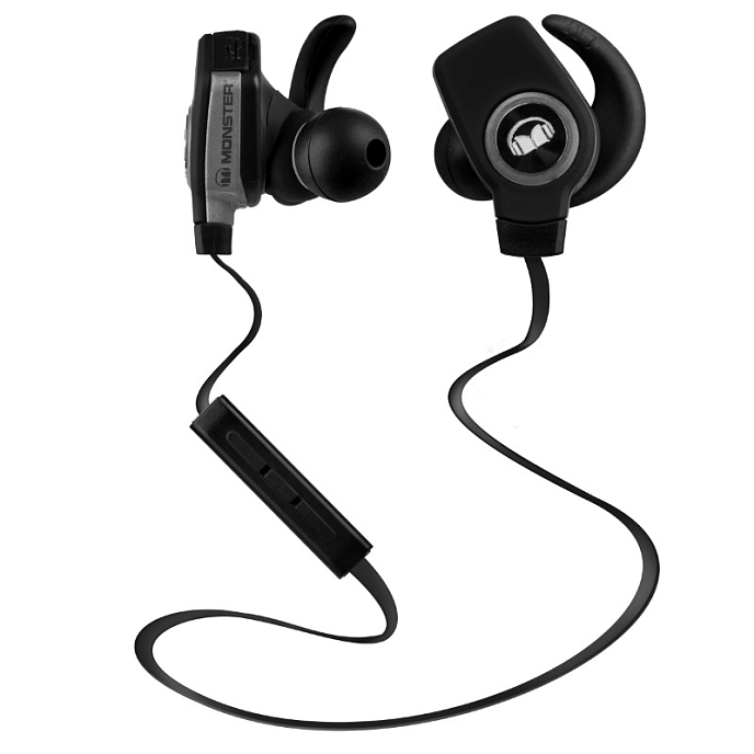 Беспроводные наушники MONSTER ISPORT BLUETOOTH WIRELESS SUPERSLIM IN-EAR (Black) - рис.0