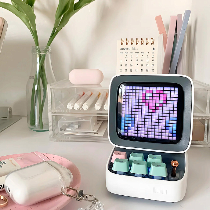 Портативная колонка Divoom Ditoo Pro White - рис.2