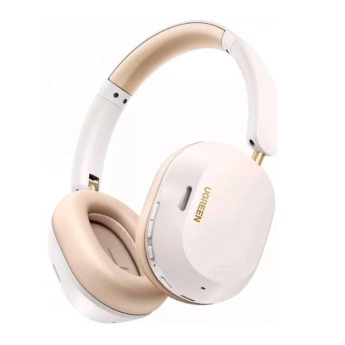 Беспроводные наушники UGREEN HP203 HiTune Max 5C Hybrid ANC White - рис.0