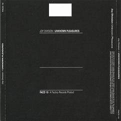 CD-диск Joy Division – Unknown Pleasures - CD