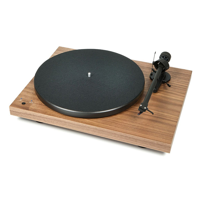 Проигрыватель винила Pro-Ject DEBUT RecordMaster OM 5E Walnut - рис.0