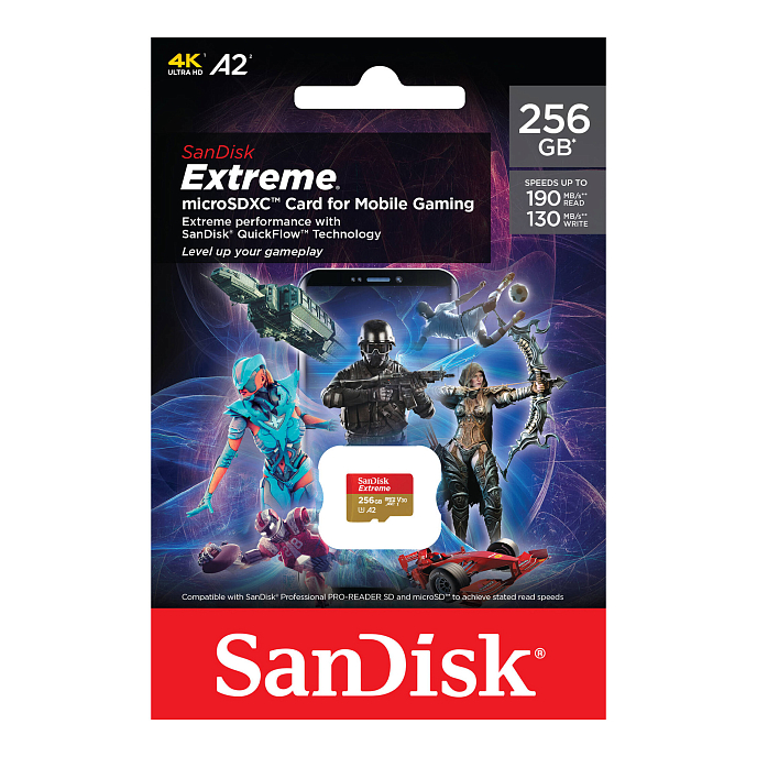 Карта памяти SanDisk Extreme microSDXC 256GB - рис.2