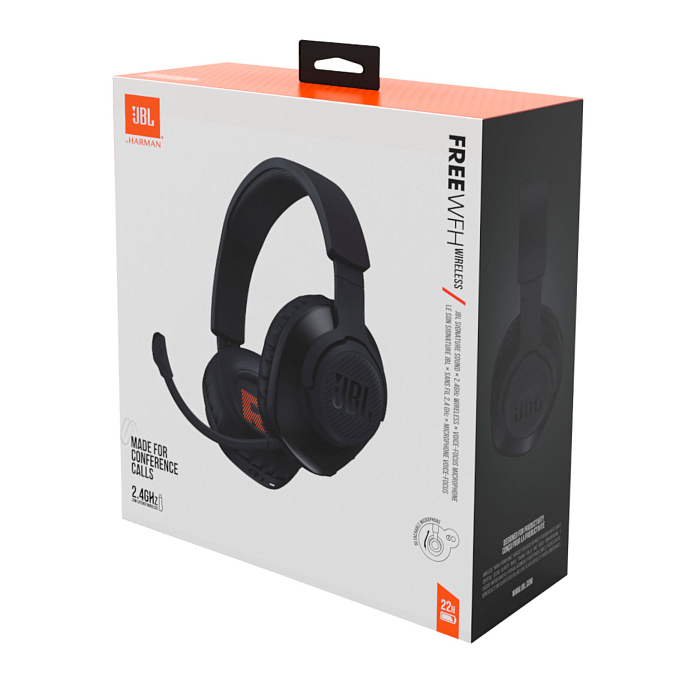 Гарнитура JBL Free WFH Wireless Black - рис.9