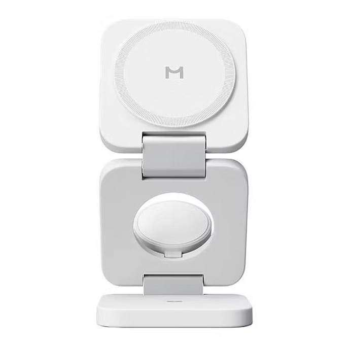 Беспроводная зарядка Magssory Flex 3in1 for Apple White - рис.4