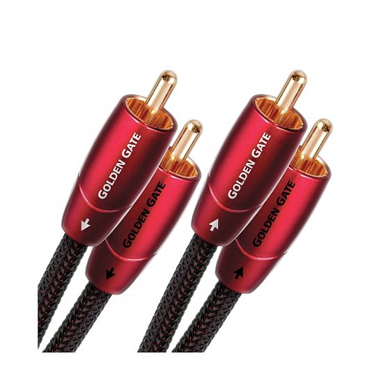 Кабель AudioQuest Golden Gate 2RCA-2RCA 8.0 m - рис.0