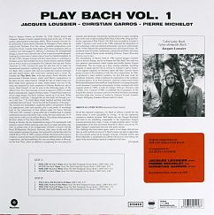 Виниловая пластинка Jacques Loussier; Christian Garros; Pierre Michelot - Play Bach No.1