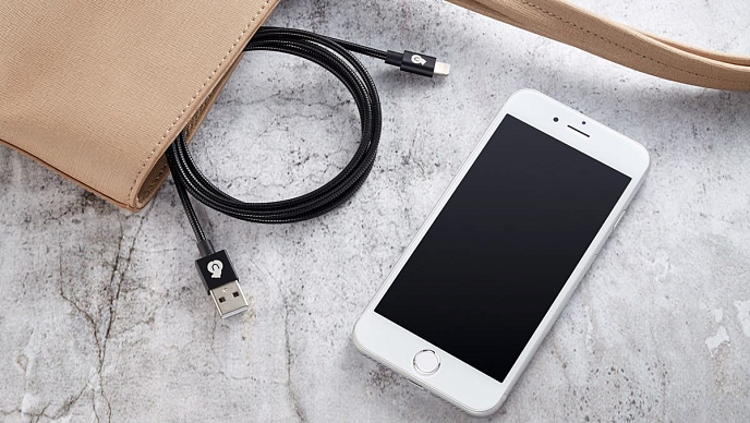 Кабель uBear Force Lightning - USB-A Black - рис.4