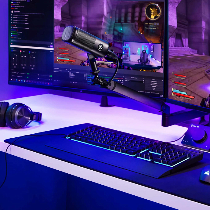 Стойка для микрофона Elgato Wave Mic Arm LP Black - рис.12