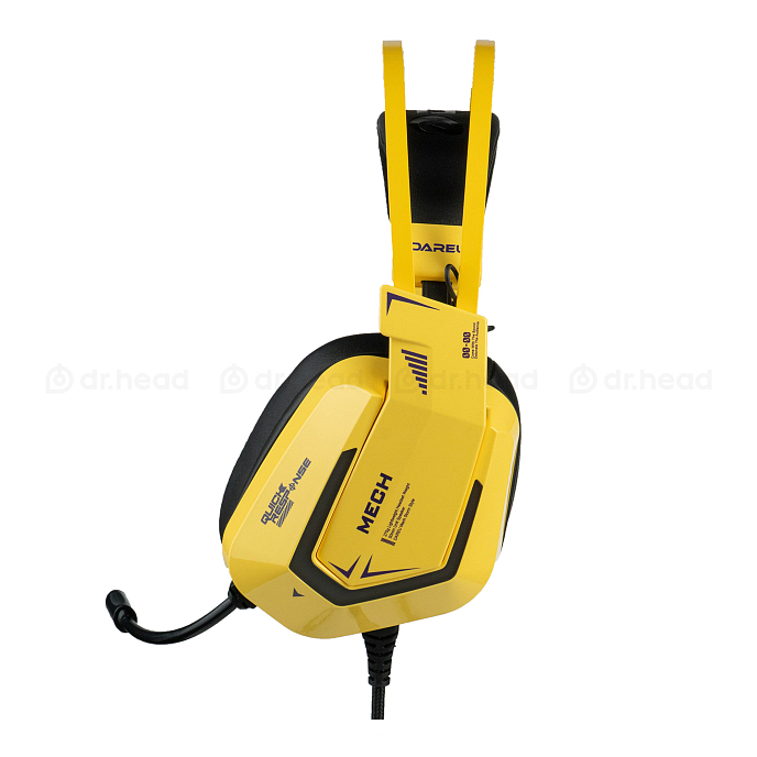 Игровая гарнитура Dareu EH732 Yellow - рис.0