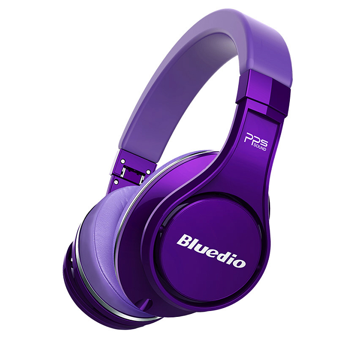 Беспроводные наушники Bluedio Ufo U Purple - рис.1