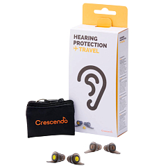 Беруши Dynamic Ear Company Crescendo Travel Eco Box Yellow
