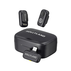 Микрофон беспроводной Hollyland Lark A1 Duo USB-C Space Gray