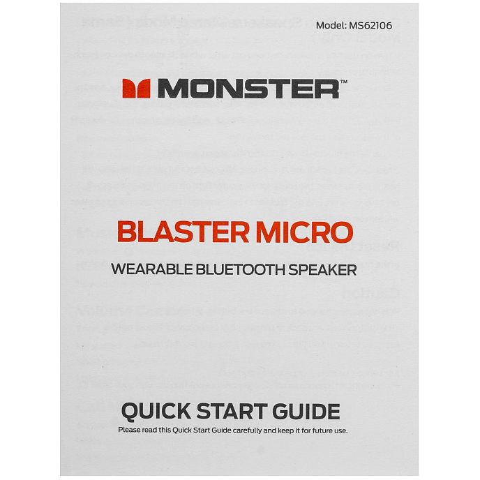 Портативная колонка Monster Blaster Micro MS62106 Black - рис.17