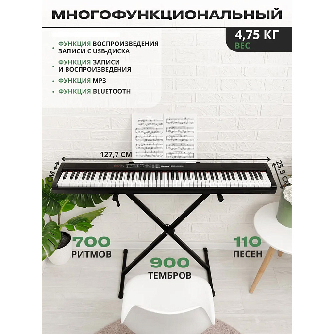 Синтезатор ON Music Maestro Pro Black - рис.2
