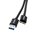 Кабель Energizer LCAEHUSY30BK2 USB - Micro B 3.0 1m - рис.2