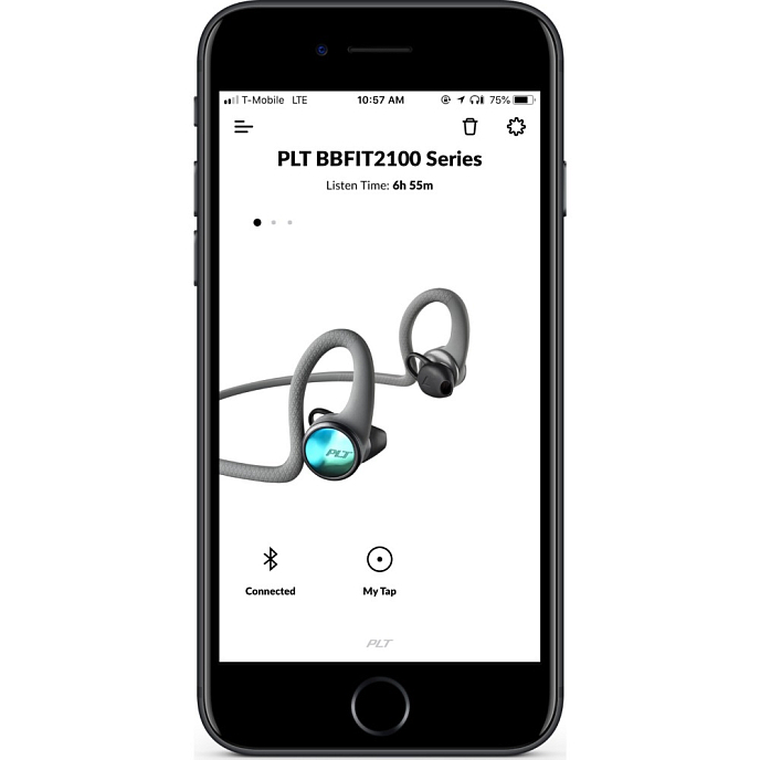 Наушники Plantronics BackBeat FIT 2100 Grey - рис.3