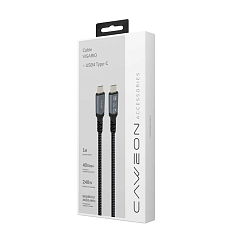 Кабель Caweon VISARIO AAJB-2M Grey USB4 Type-C - Type-C 2m