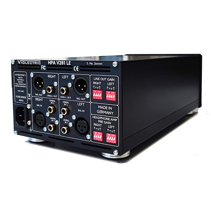 Усилитель для наушников Violectric HPA V281 Limited Edition Black - рис.2