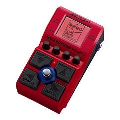 Процессор эффектов Zoom MS-60B+ MultiStomp for Bass Red