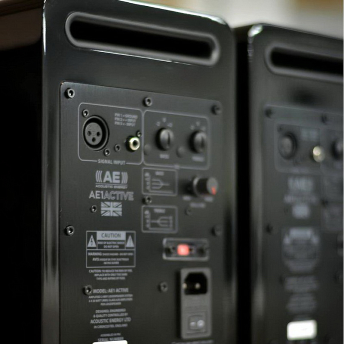 Полочная акустика Acoustic Energy AE1 Active Piano Black черный - рис.3