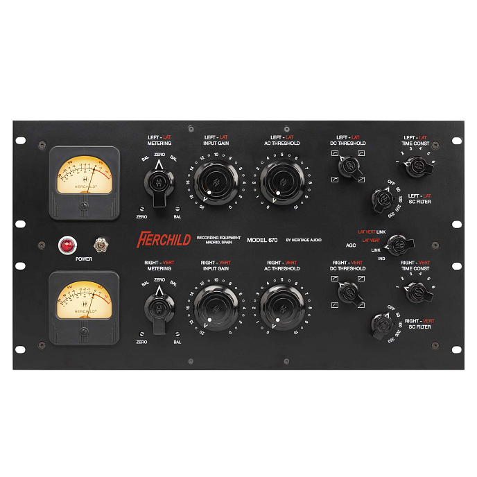 Студийное оборудование Heritage Audio Herchild 670 Black - рис.0