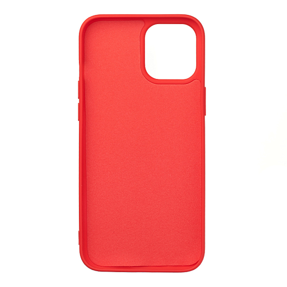 Чехол для смартфонов Deppa Soft Silicone for Apple iPhone 12 Pro Max Red - рис.0