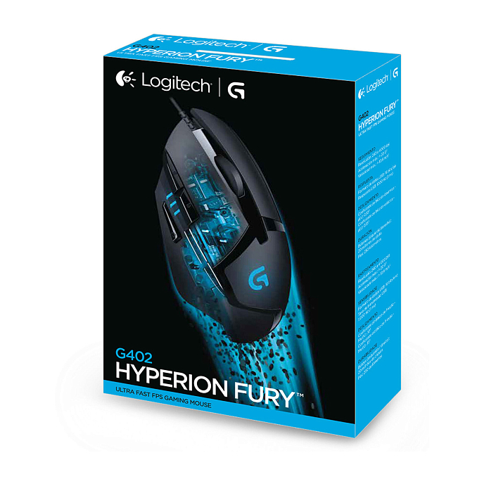 Мышь Logitech G402 Hyperion Fury Black - рис.3