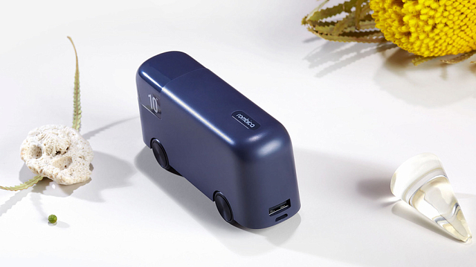 Портативный аккумулятор Rombica NEO BUS Navy 10000mah - рис.5