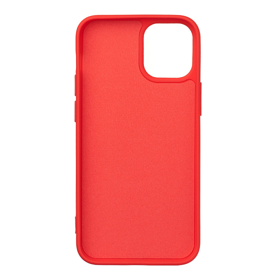 Чехол для смартфонов Deppa Soft Silicone for Apple iPhone 12 Mini Red - рис.0