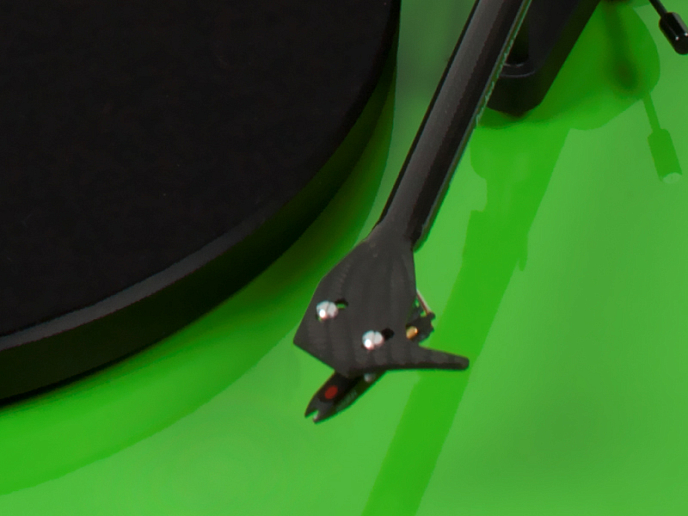 Проигрыватель винила Pro-Ject Debut Carbon Phono USB OM-10 Green - рис.3