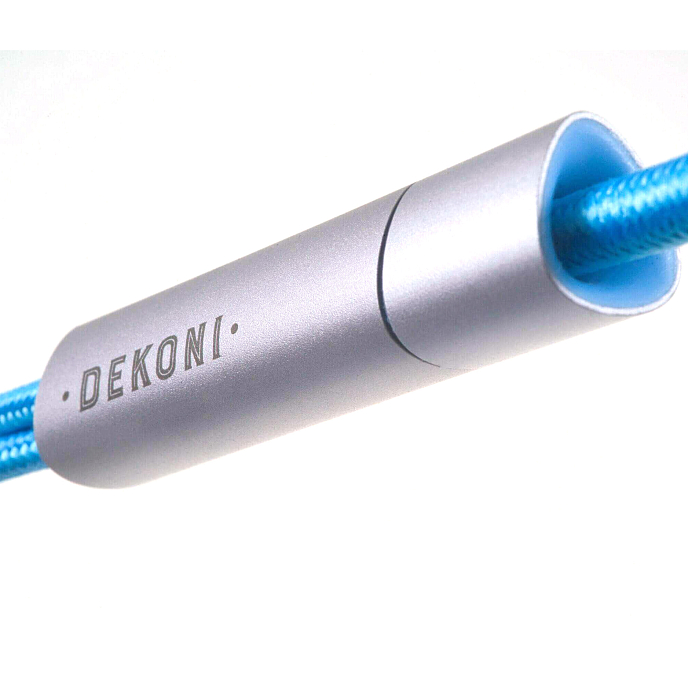 Кабель Dekoni Audio Presplit 4.4mm Balanced 52 Blue 1.3m - рис.2