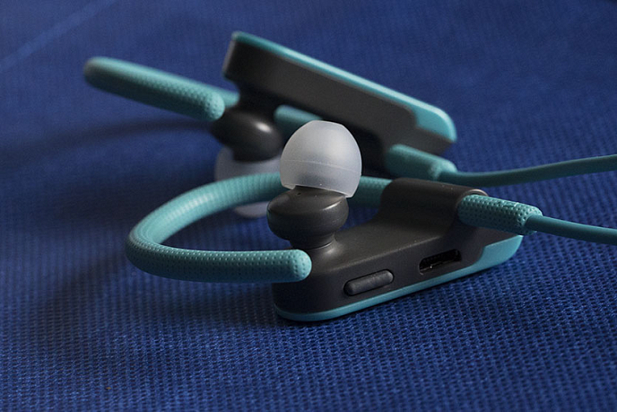 Беспроводные наушники Audio-Technica ATH-SPORT50BT Blue - рис.3