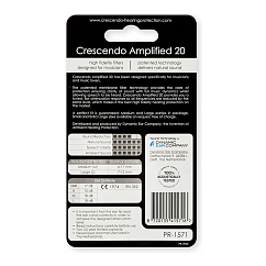 Беруши Dynamic Ear Company Crescendo Pro Amplified 20 Black