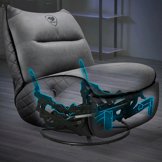 Компьютерное кресло Cougar Overlord Neo Grey/Black - рис.8