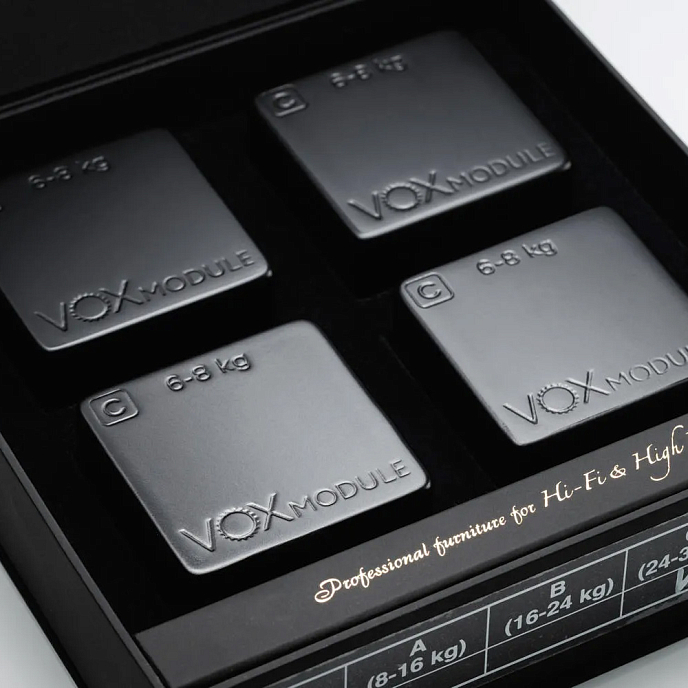 Амортизатор VOXmodule демпфер квадратный А Black - рис.1