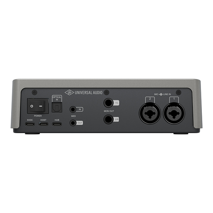 Аудиоинтерфейс Universal Audio Volt 2 Max Silver Black - рис.2