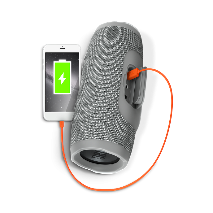 Портативная колонка JBL Charge 3 Gray - рис.3
