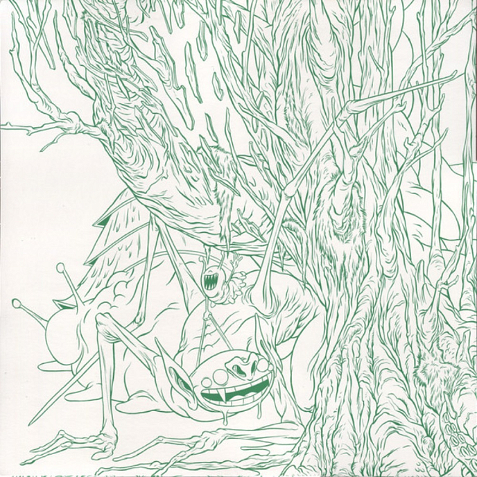 Виниловая пластинка Aesop Rock - The Impossible Kid (coloured) - 2LP - рис.9