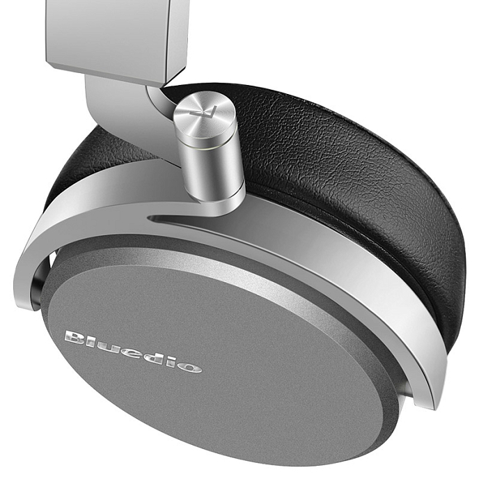 Беспроводные наушники Bluedio Vinyl Premium Grey - рис.6