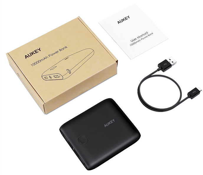 Внешний аккумулятор Aukey PowerBank 10000mAh - рис.2
