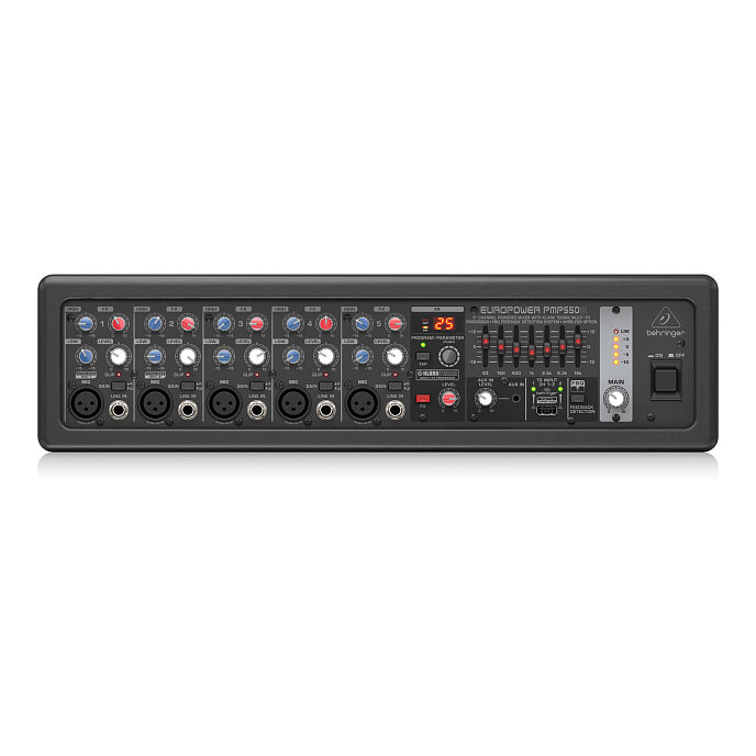 Микшерный пульт Behringer Europower PMP1680S Grey - рис.4
