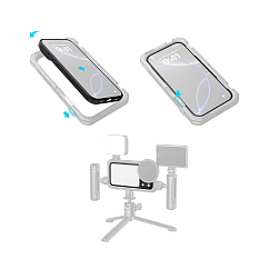 Чехол для смартфонов SmallRig 5793 FilMov Lightweight Photography Case for iPhone 17 Pro Max Black