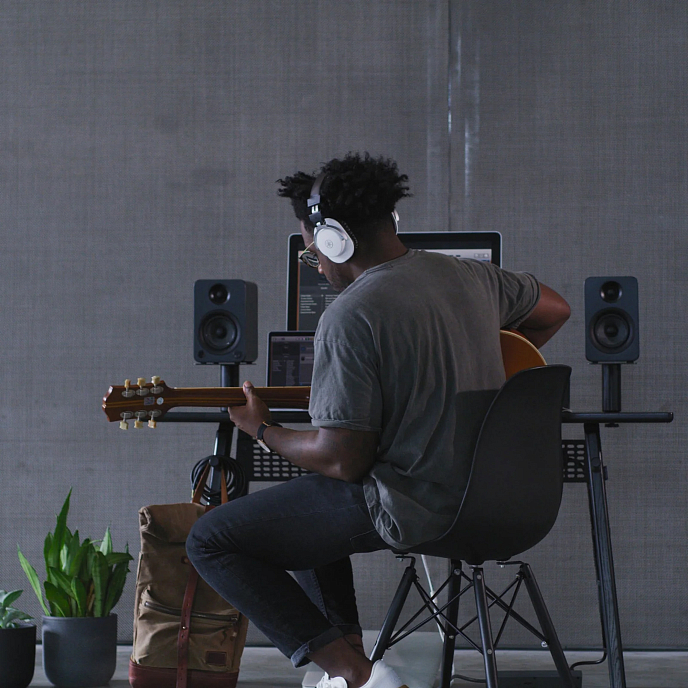 Полочная акустика Kanto YU4 Matte Black - рис.4