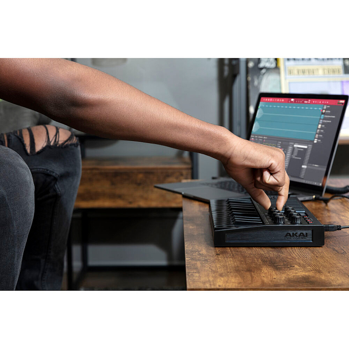 MIDI-клавиатура AKAI PRO MPK mini mk3 Black - рис.4