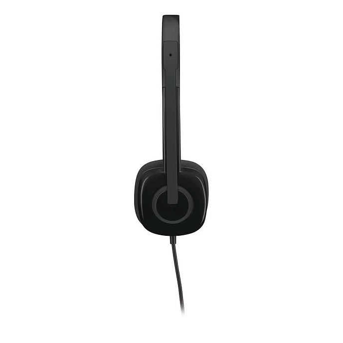 Гарнитура Logitech H151 Stereo Headset Black - рис.4