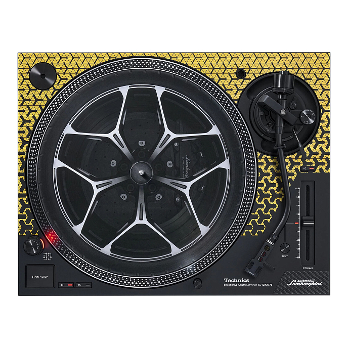Проигрыватель винила Technics SL-1200M7PED Lamborghini Yellow - рис.2