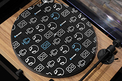 Мат для проигрывателей винила Dr.Head SlipMat Devices