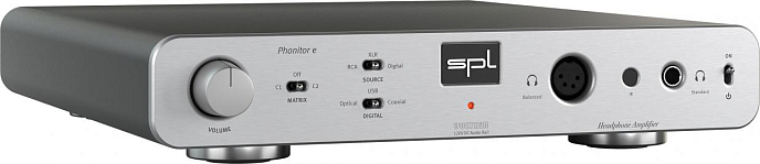 Усилитель для наушников с ЦАП SPL Phonitor E + DAC768xs Silver - рис.1